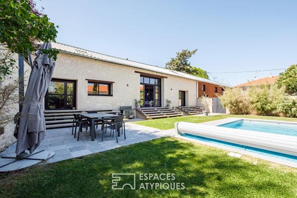 Loft de prestige avec piscine au cœur de la vallée de l’Auxances