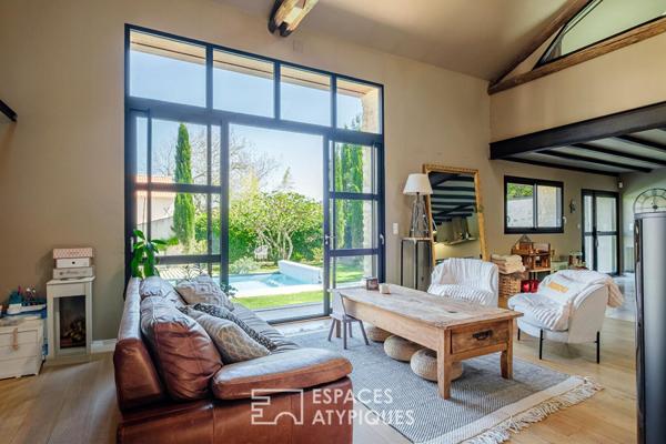 Loft de prestige avec piscine au cœur de la vallée de l’Auxances