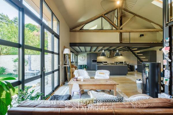 Loft de prestige avec piscine au cœur de la vallée de l’Auxances