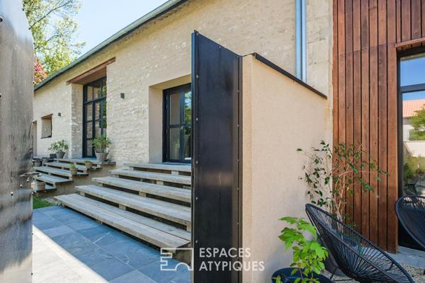 Loft de prestige avec piscine au cœur de la vallée de l’Auxances