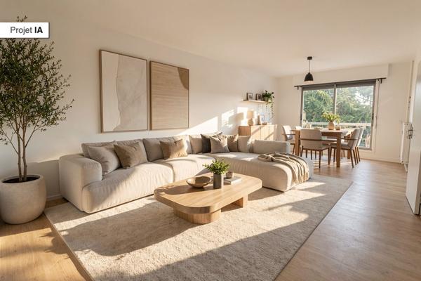Appartement Caen 48 m2 Centre-ville + Parking + Cave