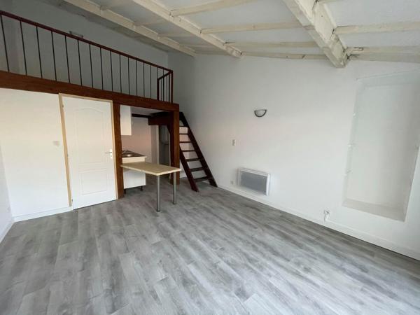 Studio avec terrasse et mezzanine