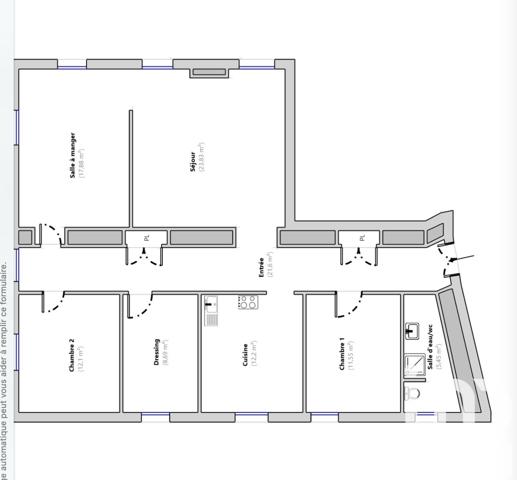 Appartement à vendre 5 pièces 113 m² Menton