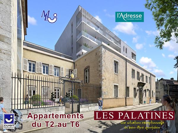 LES PALATINES centre Bourg-en-Bresse programme neuf