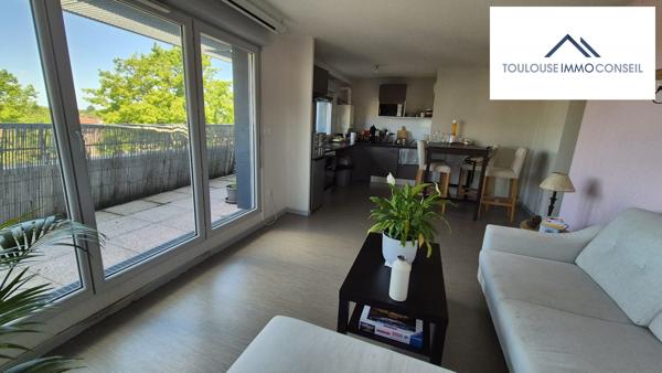Appartement T3 dernier étage avec terrasse