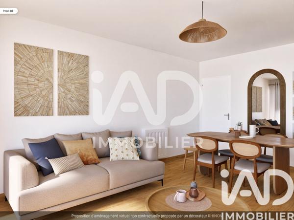 Appartement à vendre 3 pièces 62 m² Asnières-sur-Seine