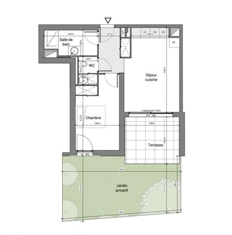 Appartement à vendre 2 pièces 43 m² Uzès