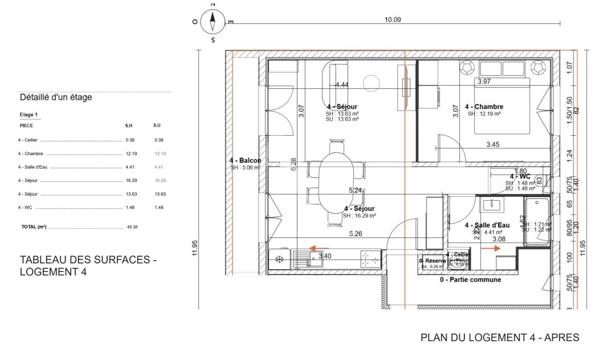 Appartement Bretignolles Sur Mer 2 pièce(s) 48 m2
