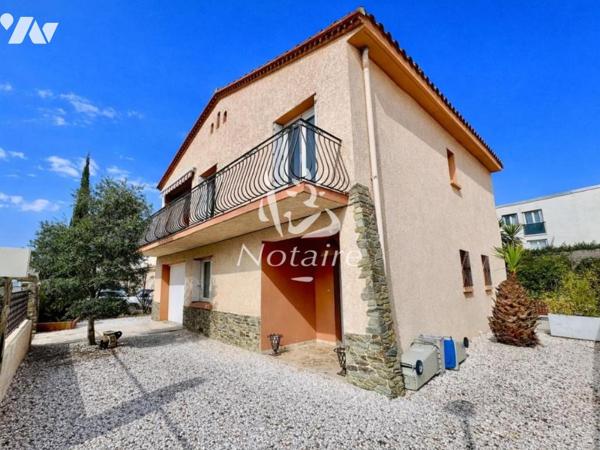 SAINT-CYPRIEN PLAGE – Maison 4 faces avec deux espaces de vie, proche de la mer