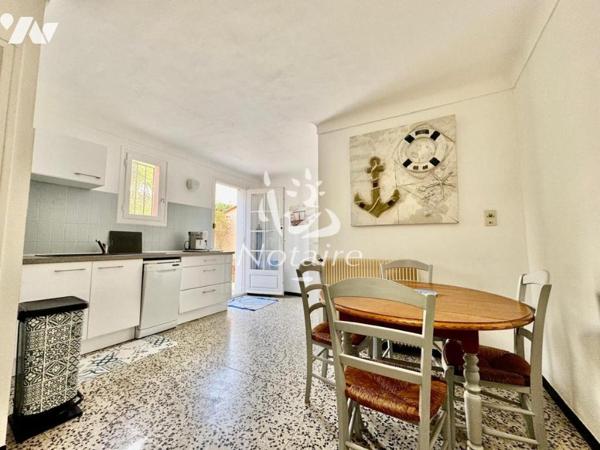 SAINT-CYPRIEN PLAGE – Maison 4 faces avec deux espaces de vie, proche de la mer