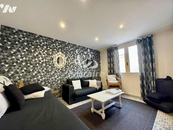 SAINT-CYPRIEN PLAGE – Maison 4 faces avec deux espaces de vie, proche de la mer