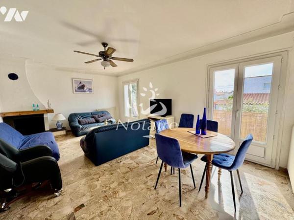 SAINT-CYPRIEN PLAGE – Maison 4 faces avec deux espaces de vie, proche de la mer