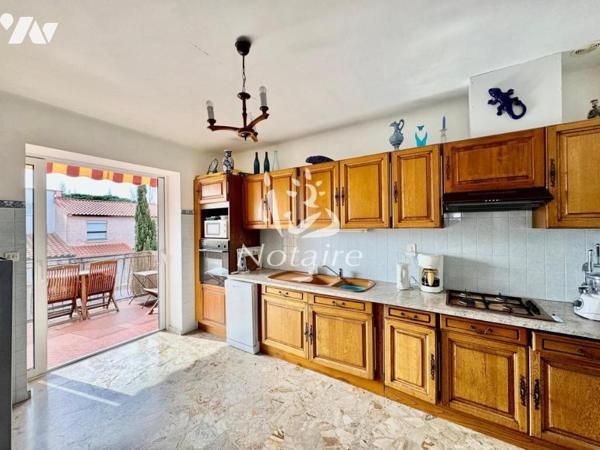 SAINT-CYPRIEN PLAGE – Maison 4 faces avec deux espaces de vie, proche de la mer