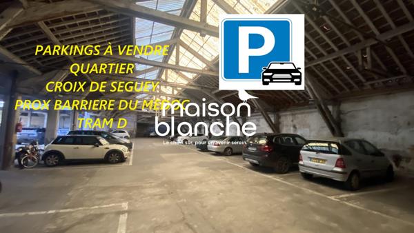 BX/PROX BARR. DU MÉDOC / RUE CALVÉ PARKING POUR VÉHICULE DE TOUT GABARIT