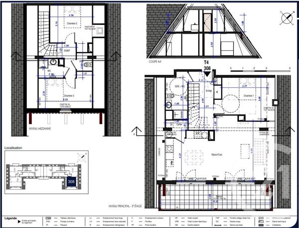 Appartement F4 à vendre  4 pièces - 101,90 m2 CAUTERETS - 65