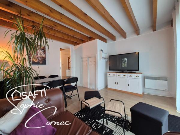 Appartement Duplex 2 chambres 33m², un lot de 21,55m², un pièce de stockage