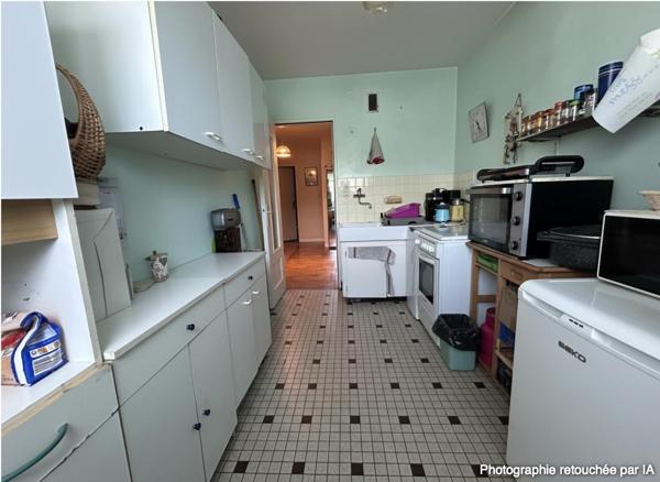 POITIERS  TOUFFENET - APPARTEMENT T2 DE 63,91 m² AVEC LOCATAIRE EN PLACE - CAVE + PARKING