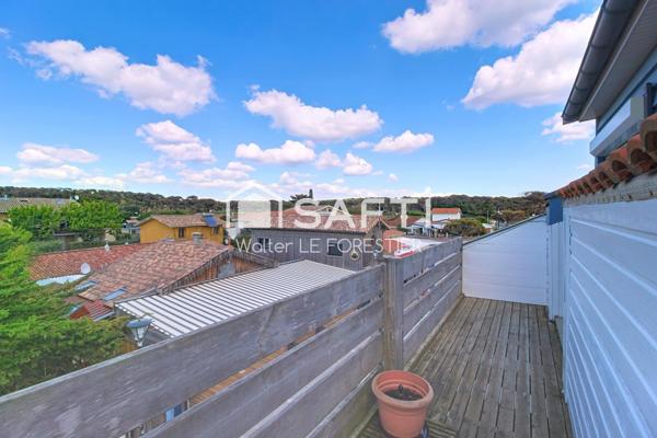APPARTEMENT T3 AVEC BALCONS VUE SUR LA DUNE