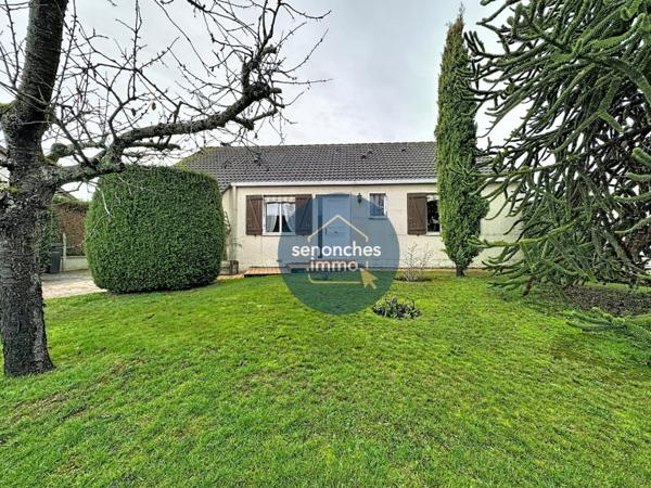 Pavillon de 88 m² avec jardin à vendre à Senonches (28250) : 3 chambres, garage, grande terrasse, potentiel d'aménagement.