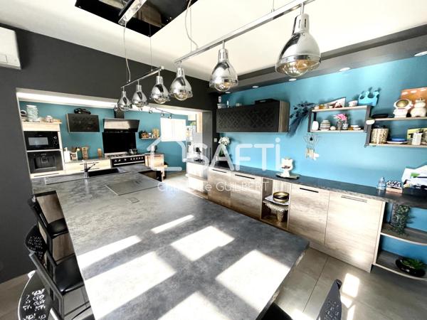 Maison 4 chambres avec piscine