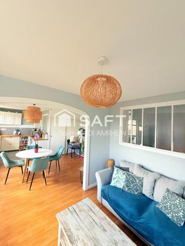 Appartement lumineux avec 2 parkings + cave