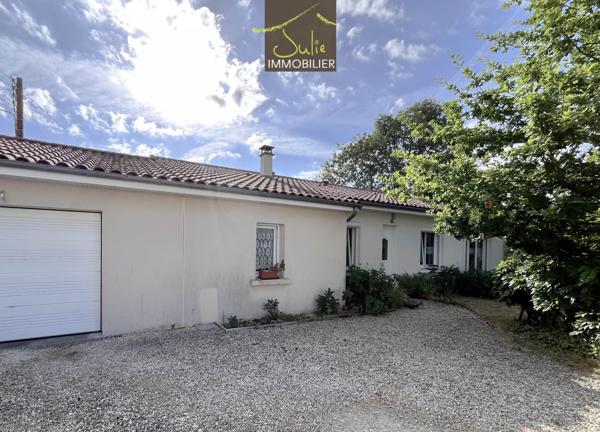 Plain-pied à 5min de BRESSUIRE sur 543m² de terrain. 3 chambres et garage.