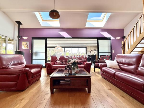 Maison contemporaine avec piscine