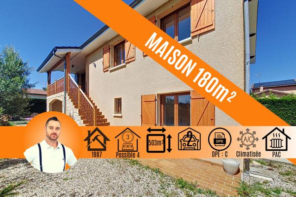 À vendre - Maison ancienne, 4 pièces située à Charvieu-Chavagneux (38230)