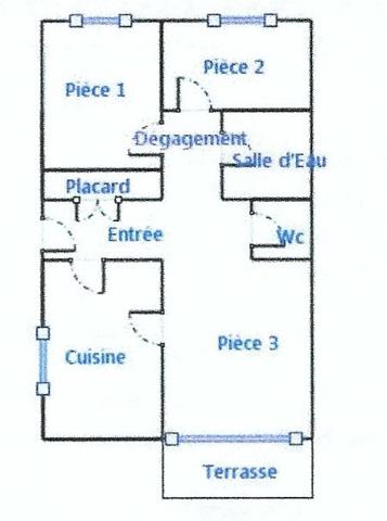 Escalquens (31750) Escalquens : A louer Local professionnel pour activité bureaux ou atelier de 77m².