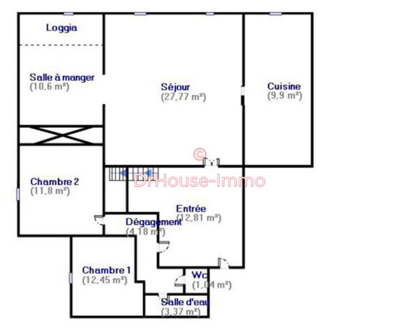 Appartement à vendre 5 pièces de 132 m²