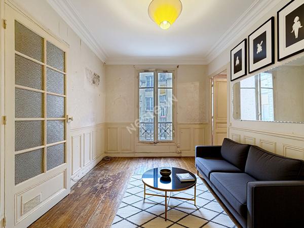 Mairie du 18ème LAMARCK-CAULAINCOURT 2 pièces 39 m2