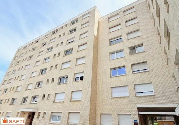 À VENDRE – Appartement T3 lumineux avec balcon – Valenciennes (Résidence Harpignies) Parking en sous sol+cave