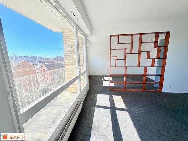 À VENDRE – Appartement T3 lumineux avec balcon – Valenciennes (Résidence Harpignies) Parking en sous sol+cave