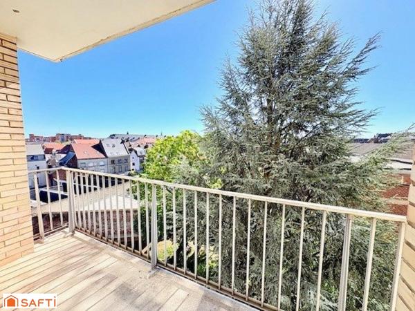 À VENDRE – Appartement T3 lumineux avec balcon – Valenciennes (Résidence Harpignies) Parking en sous sol+cave