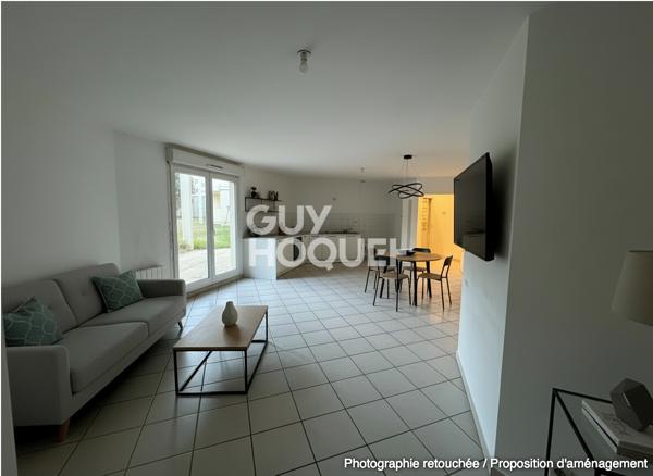 Appartement T4 en rez de jardin