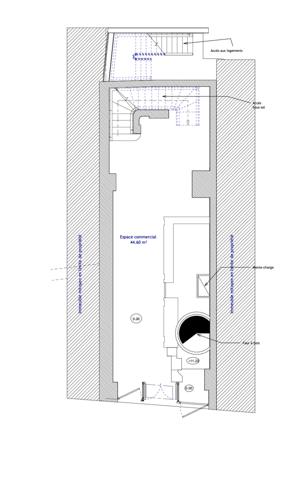VENTE OCCUPÉE — LOCAL COMMERCIAL 85 M² | PARIS 5ème Rue Xavier Privas | Quartier Latin | Bail Commercial Ferme jusqu'en 2034 | Rendement 6%