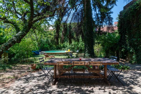 Lyon 3ème - Appartement esprit Maison de 137,8 m² - 5 Chambres - Jardin avec piscine