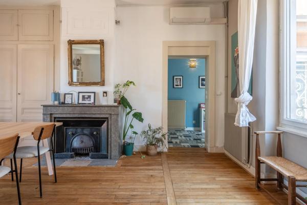 Lyon 3ème - Appartement esprit Maison de 137,8 m² - 5 Chambres - Jardin avec piscine