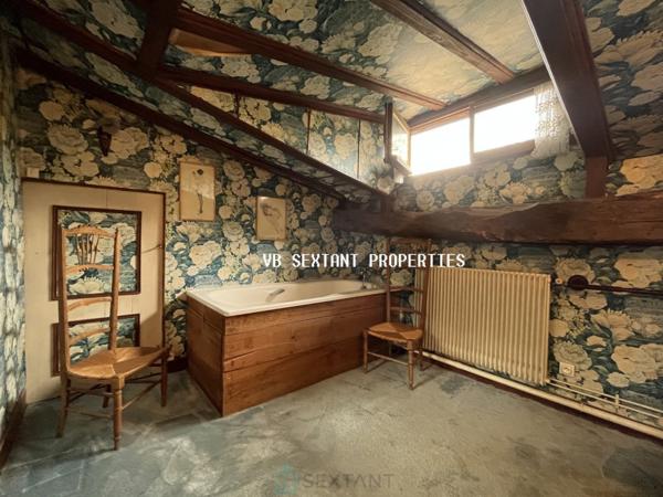 Langoiran ,Maison de charme avec dépendances et ravissant  jardin clos