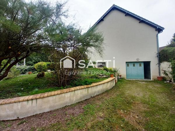 AXE ISSOUDUN/ LIGNIERES- A 15 MIN DE ISSOUDUN : MAISON INDIVIDUELLE T4 AVEC SOUS-SOL ET JARDIN.