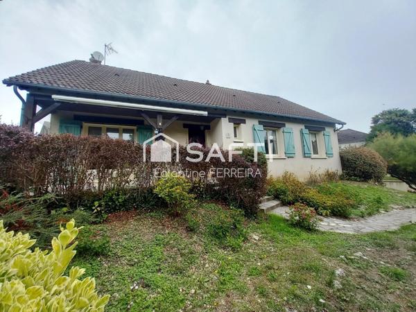 AXE ISSOUDUN/ LIGNIERES- A 15 MIN DE ISSOUDUN : MAISON INDIVIDUELLE T4 AVEC SOUS-SOL ET JARDIN.