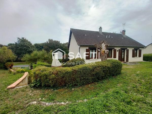 AXE ISSOUDUN/ LIGNIERES- A 15 MIN DE ISSOUDUN : MAISON INDIVIDUELLE T4 AVEC SOUS-SOL ET JARDIN.