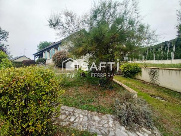 AXE ISSOUDUN/ LIGNIERES- A 15 MIN DE ISSOUDUN : MAISON INDIVIDUELLE T4 AVEC SOUS-SOL ET JARDIN.