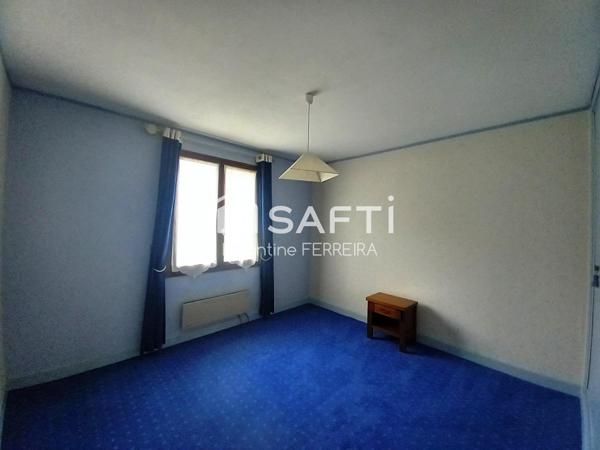 AXE ISSOUDUN/ LIGNIERES- A 15 MIN DE ISSOUDUN : MAISON INDIVIDUELLE T4 AVEC SOUS-SOL ET JARDIN.