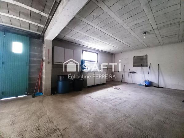 AXE ISSOUDUN/ LIGNIERES- A 15 MIN DE ISSOUDUN : MAISON INDIVIDUELLE T4 AVEC SOUS-SOL ET JARDIN.