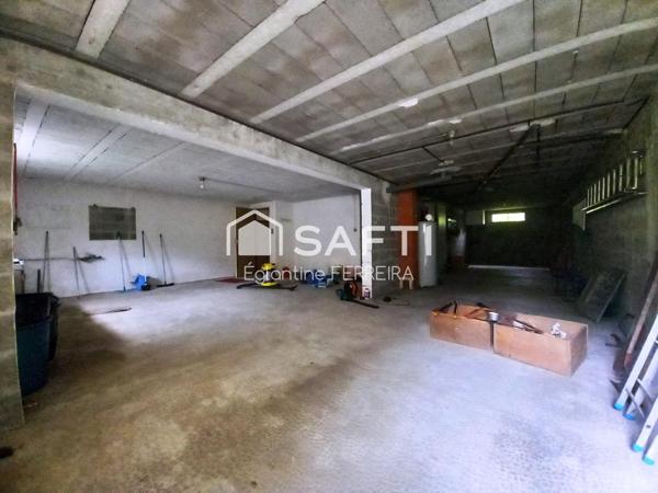 AXE ISSOUDUN/ LIGNIERES- A 15 MIN DE ISSOUDUN : MAISON INDIVIDUELLE T4 AVEC SOUS-SOL ET JARDIN.