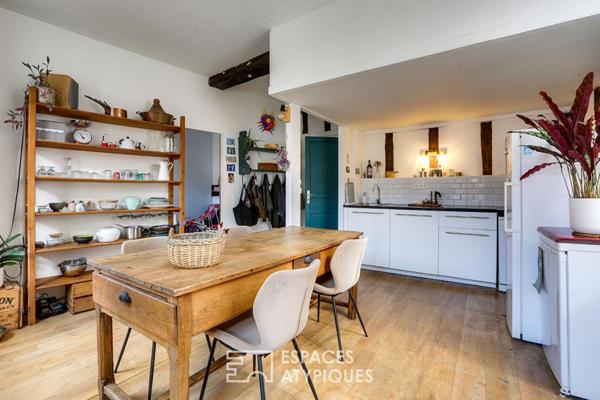 Duplex de charme sous les toits