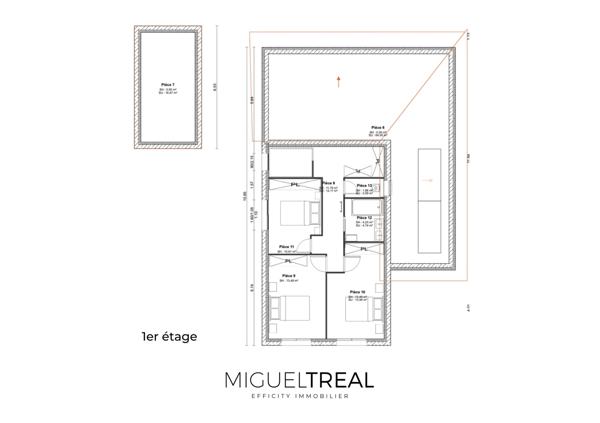 Maison 6 pièces - 180 m²