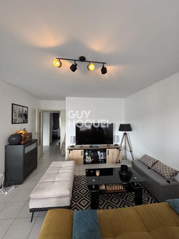 À vendre – Appartement T3 de 75 m² avec vue dégagée avec garage – Bourgoin-Jallieu