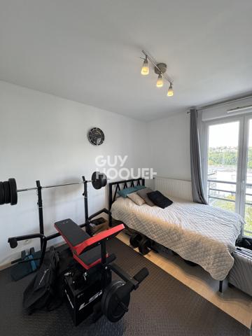 À vendre – Appartement T3 de 75 m² avec vue dégagée avec garage – Bourgoin-Jallieu